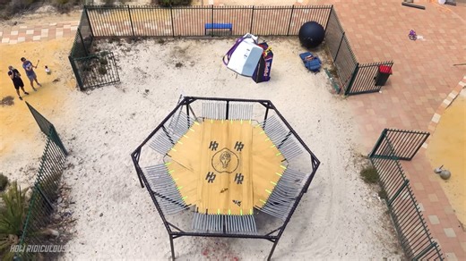 This looks like a bad idea until you see the bounce