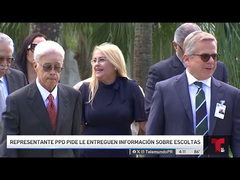 Legislador va al tribunal por información de la escolta de Wanda Vázquez.