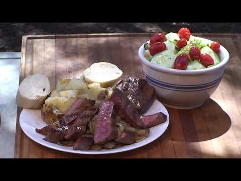 How to grill tender Round Roast Beef Steaks | Recipe