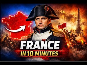 The Complete History of France in 10 Minutes | From Ancient Gaul to Modern France