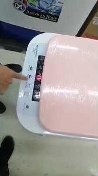 PRODUCT TESTING/DEMO: HANABISHI FULLY AUTOMATIC WASHING MACHINE (HAWBD-145)