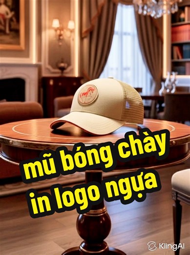 Nón Bóng Chày Với Logo Con Ngựa - Xu Hướng Thời Trang