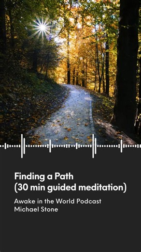 Michael Stone Teachings | In this 30-minute guided meditation, Michael explores how to work with thoughts during sitting practice, focusing on the breath in a way... | Instagram