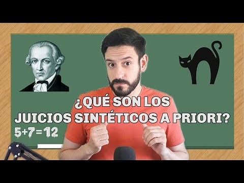 ¿Qué es JUICIO SINTÉTICO A PRIORI? - FÁCIL, RÁPIDO Y SENCILLO 🤓🤓🤓
