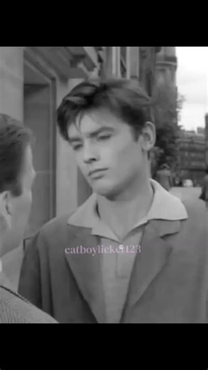 A delicate young man | Alain Delon edit, highest appeal in the 60s honestly. #looks #movie #looksmax #beauty #alaindelon