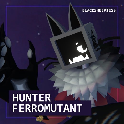【VRChat】 HUNTER FERROMUTANT - blacksheepiess - BOOTH