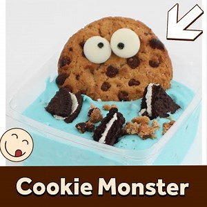 43K views · 878 reactions | How To Make The Sweetest Cookie Monster Dessert! | Cupcake Savvy | Facebook