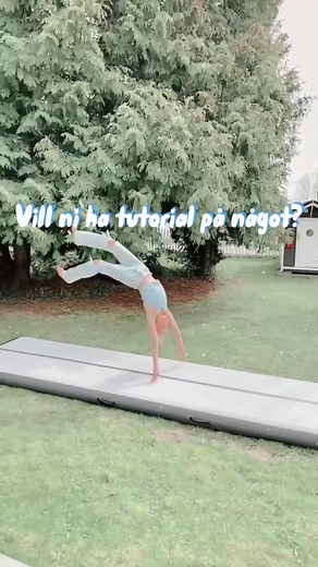 Gymnastics Tutorial for Kids in Backyard Setting