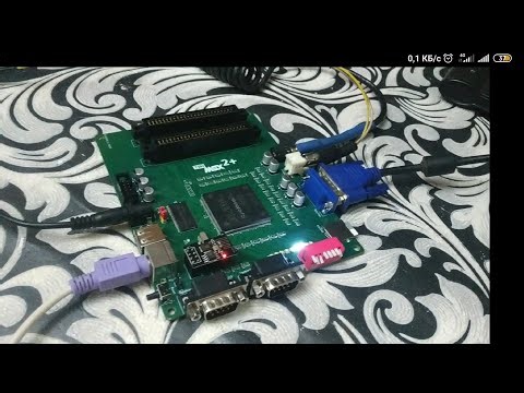 Homemade computer MSX2+ TRHMSX. Part 1.