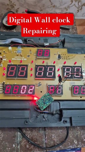 Digital Wall clock Repairing Ghar par Hi Karen #trendingshorts #viralvideo