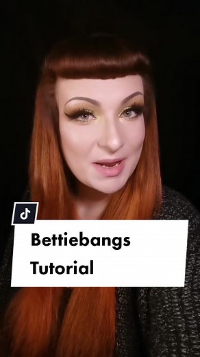 Pin-Up Hair Tutorial: How to Create Curly Bettie Bangs