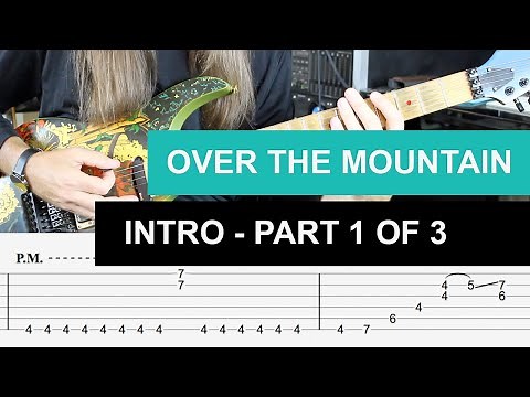 Over The Mountain Guitar Lesson Part 1 of 3 INTRO