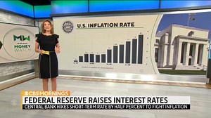 1.5M views · 1.1K reactions | FIGHTING INFLATION: The Federal Reserve announced the biggest increase in its key short-term interest rate in more than 20 years. The hike means Americans may see interest rates rise on everything from outstanding credit card balances to new auto loans. https://cbsn.ws/3KLlZoW | CBS Mornings | Facebook