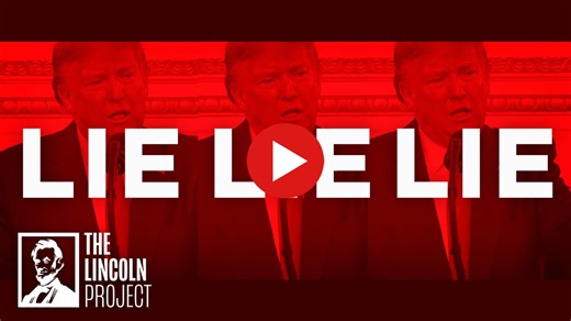 17K views · 1.1K reactions | One thing is always true: Trump will lie. | The Lincoln Project | Facebook