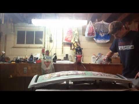 How to paint automotive plastic (GMC Sierra grill)