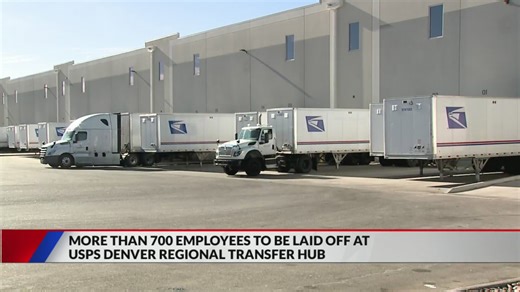Denver USPS facility lays off 700 employees