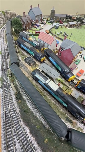 Drone view of the Class 43 GWR HST.