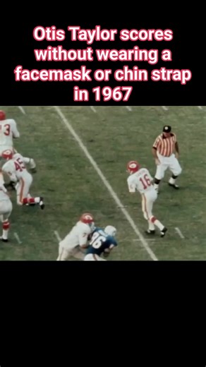 September 24, 1967: Kansas City Chiefs receiver Otis Taylor scores on a 57 yard touchdown pass from Len Dawson during a 24-0 victory over the Miami Dolphins at the Orange Bowl. #orangebowl #KansasCityChiefs #AFL | Ghosts of the Orange Bowl