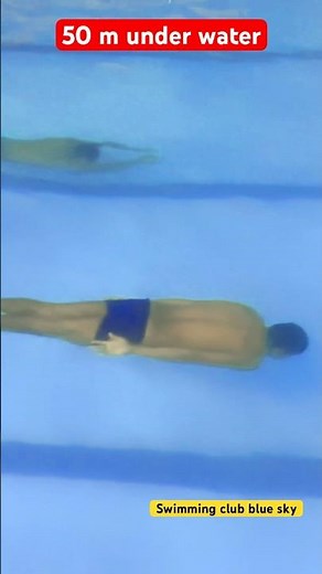 Underwater swimming technique # long distance breath exhale technique # breathing tips