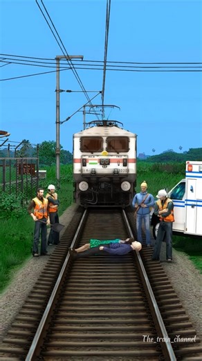 TRAIN | EMERGENCY BREAK⚠️#shorts #train #trains #railtrack #viral