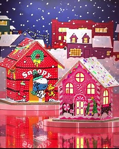 Ready for a mid-year sparkle fest? ✨ Christmas in July Part 2 starts now—with two festive DIY Gem Houses that light up your holidays and your craft table! Start with Candy Cane charm or cozy up with The Peanuts™ Holiday featuring Snoopy & Woodstock—both are ready to shine bright! 🏠💡🎁🎄 Set your alarms—these must-have designs arrive tomorrow, Wednesday (07/23) at 9 AM PST / 12 PM EST! ⏰ | Diamond Art Club
