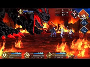 FGO Demon dog Barghest Story First Battle (Success)
