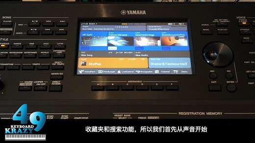 雅马哈Yamaha PSR-SX900教程