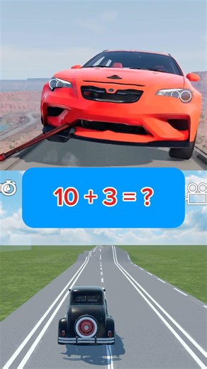 Cars vs log trap - BeamNG.Drive #beamngdrive #beamng #beamngcrashes