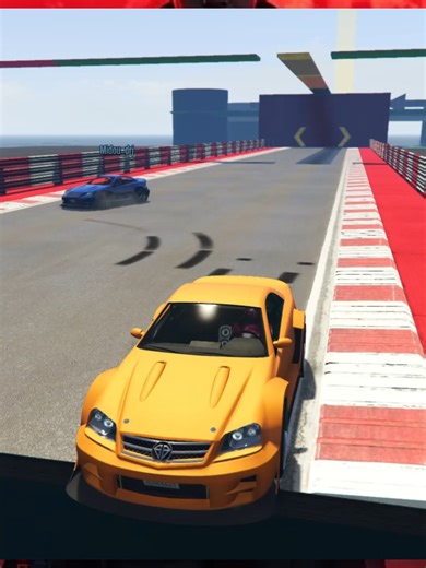 Intense 1v1 Race Challenge in GTA 5 Online
