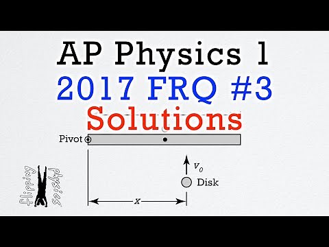 2017 #3 Free Response Question - AP Physics 1 - Exam Solution