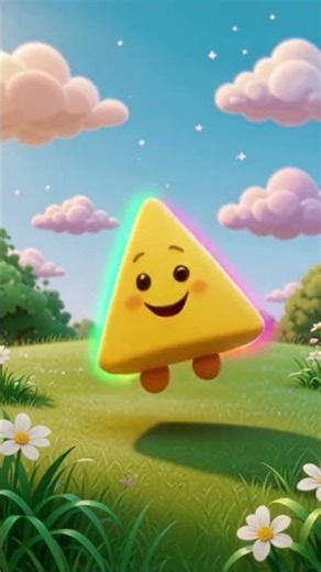 ✨🔺3D Triangle Shape for Kids | Learn Shapes with Fun | #Fun for Kids🌈