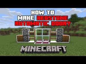 [2025] How to Make a Redstone Door in Minecraft 1.21