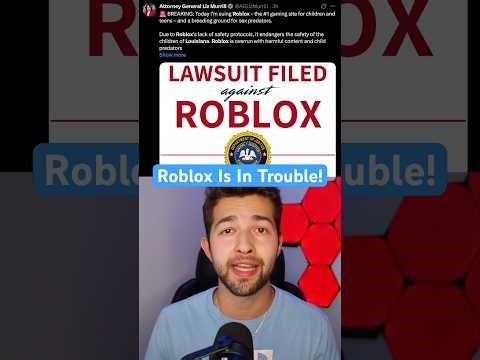 Roblox Is In Trouble! (Lawsuit)