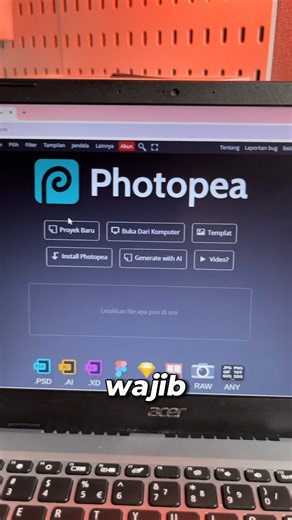 website edit foto #ai #tipspraktis #website