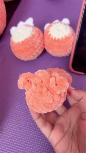 I barley held him with one hand hes so big 😭 #crochet #handmadeseller #trending #amigurumi #viral