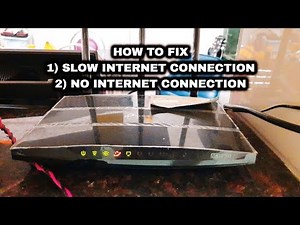 How To Fix Problems With Your WiFi Router | Slow Internet Or No Internet Connection SOLVED!!!