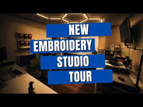 I Built My Dream Embroidery Studio at Home (Full Tour)
