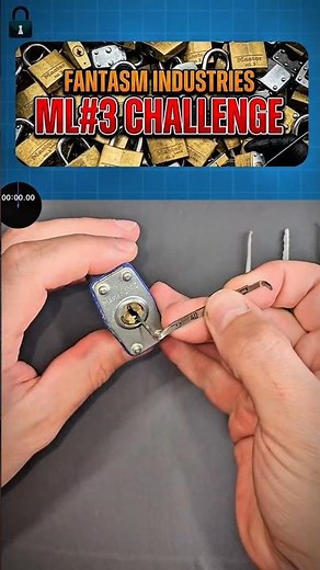 #ML3Challenge ‪@FantasmIndustries‬ calling out ‪@TheLockGuy-z7j‬ #lockpicking #masterlock