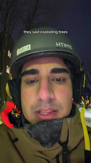 -25 degrees Celsius | exploding trees