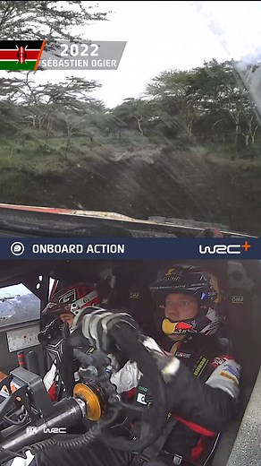 Onboard with Sébastien Ogier 🇰🇪 | WRC - FIA World Rally Championship