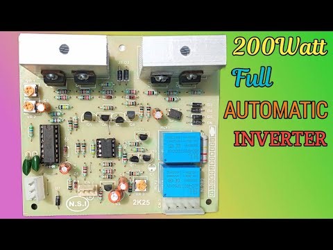 200 Watt Full Automatic Inverter\\200Watt Inverter Make\\200VA Transformers