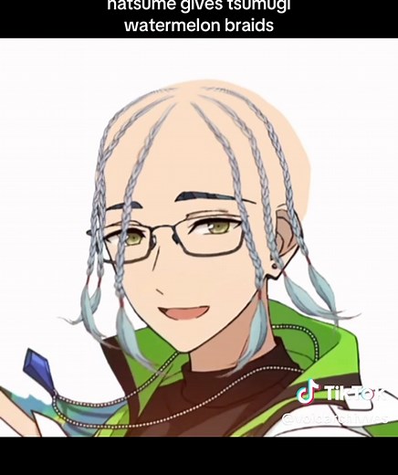 Natsume's Watermelon Braids: A Fun School Hairstyle