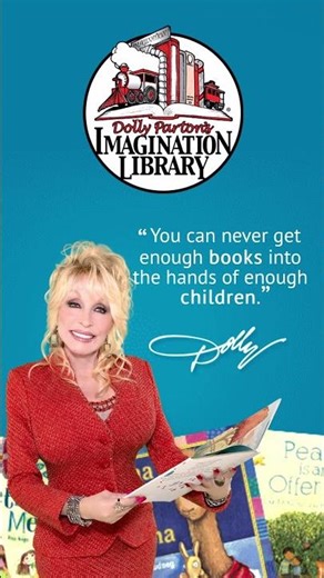 Your child could be receiving free books every month | Dolly Parton's Imagination Library