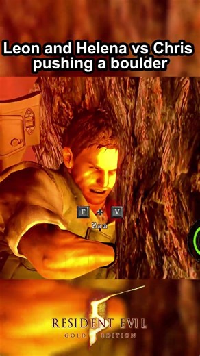 Chris is just built different #re5 #leonskennedy #re6