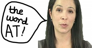[道地發音] 你知道AT怎麼念嗎? At 的消音練習 the word AT -- American English Pronunciation
