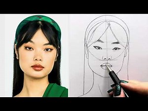 From Circle to Portrait | Complete Loomis Face Tutorial