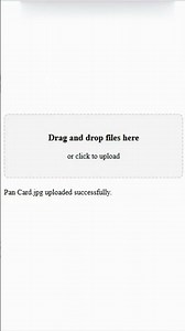 Drag and drop file uploader using html css and javascript #html #css #javascript #codinglife