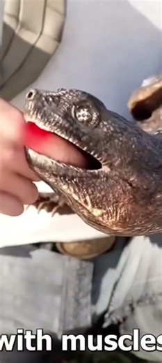 snapping turtles never let go😳 #funny#turtle