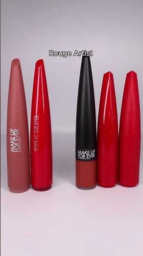 ALL OF OUR LIPSTICKS AT MAKE UP FOR EVER