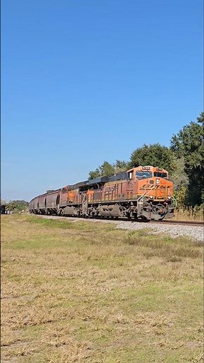 CSX G575-20 Grain Train with BNSF Power | Dade City Museum Scenic Pass | 11/22/25